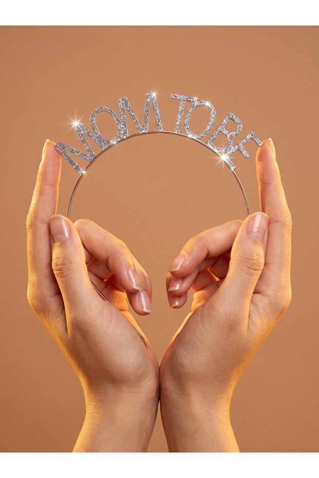 Accessories Mom to Be Written Crystal Stone Sparkling Celebration Crown