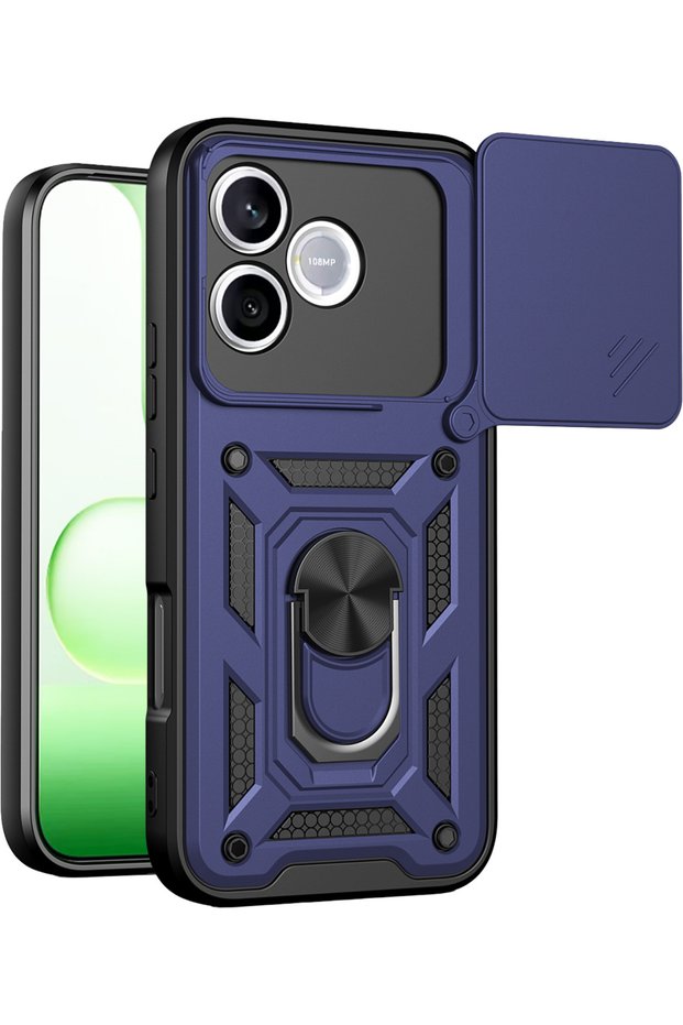 Concepta Newface Honor 600 Lite Pars Lens Ringed Silicone (01716) - Navy Blue