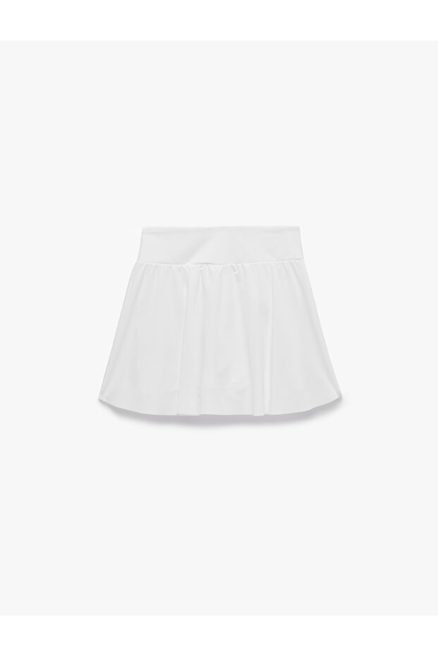 Comfortable Fit High Waist Sports Shorts Skirt
