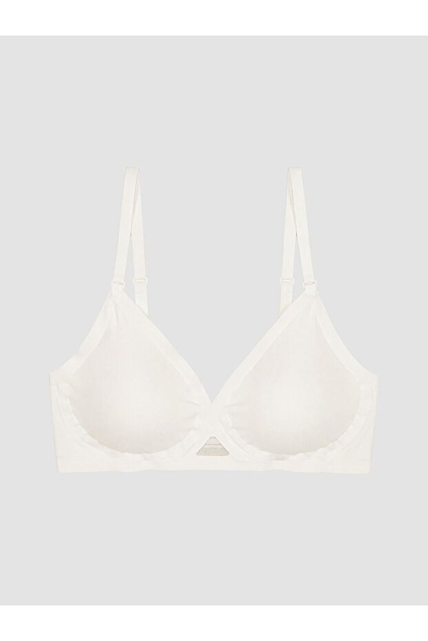 Lcw Dream Ecru Underwire Bra with Removable Pads