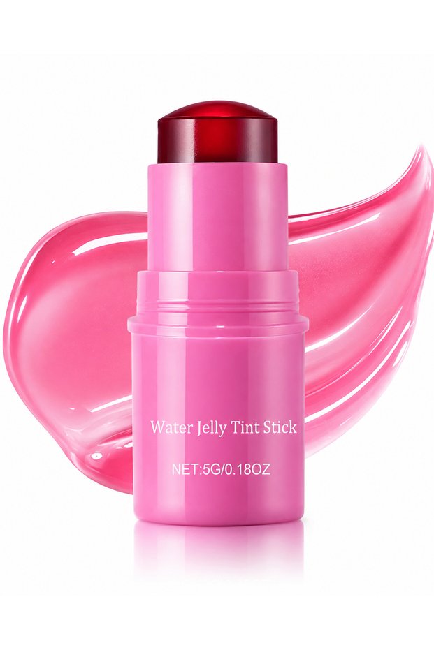 Long-Lasting Gel Tint - Wet Look Lip Stick - Both Blush and Lipstick