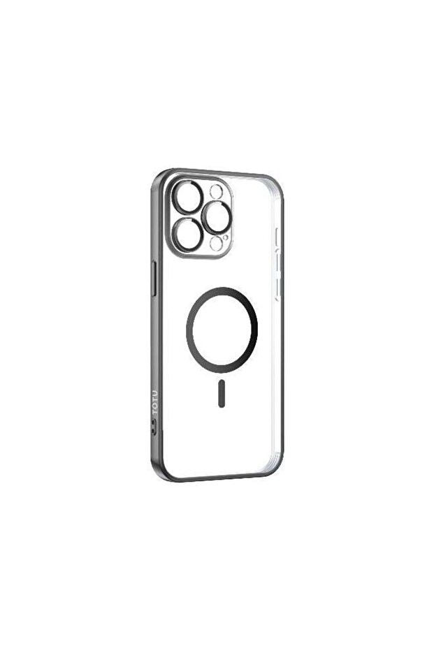 MagSafe Compatible Clear Case for iPhone 15 Pro with Integrated Camera Lens Protector – Shockproof & Anti-Scratch Back Cover