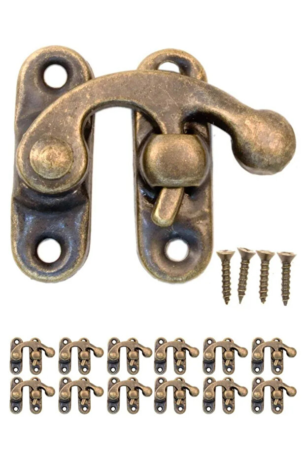 Vintage furniture handles, drawer knobs, bronze finish, 27 x 23 mm, 20 pieces per pack