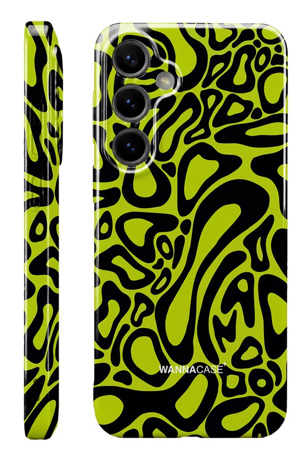 Samsung S26 Toxic Flow Essential Slim Full Coverage Glossy Print Hard Phone Case with Camera Protection
