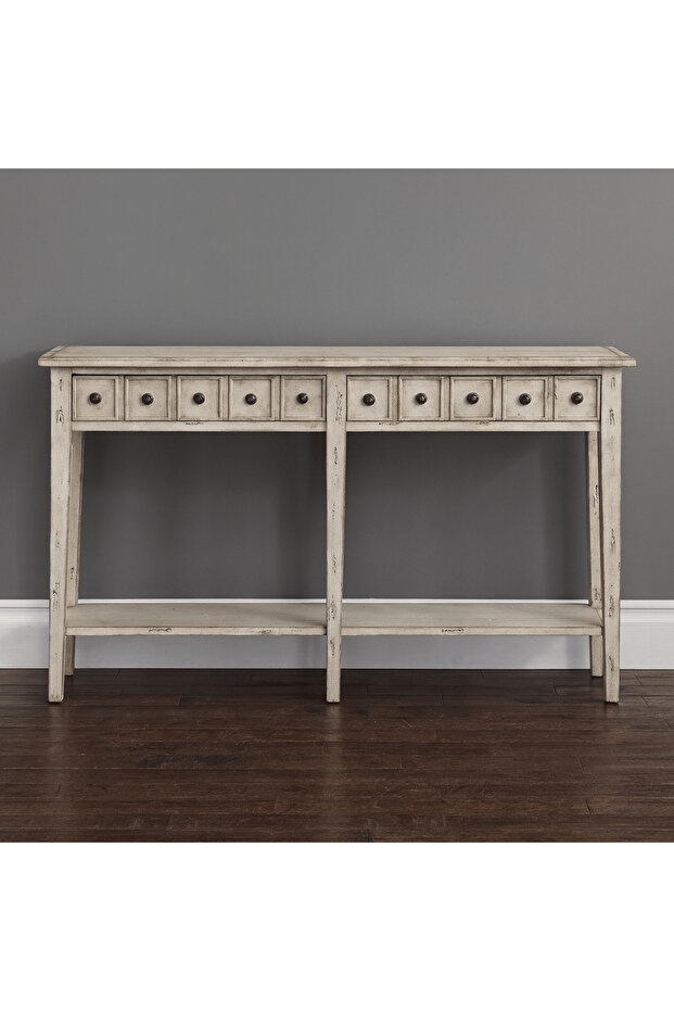 Newcastle Antique White Console