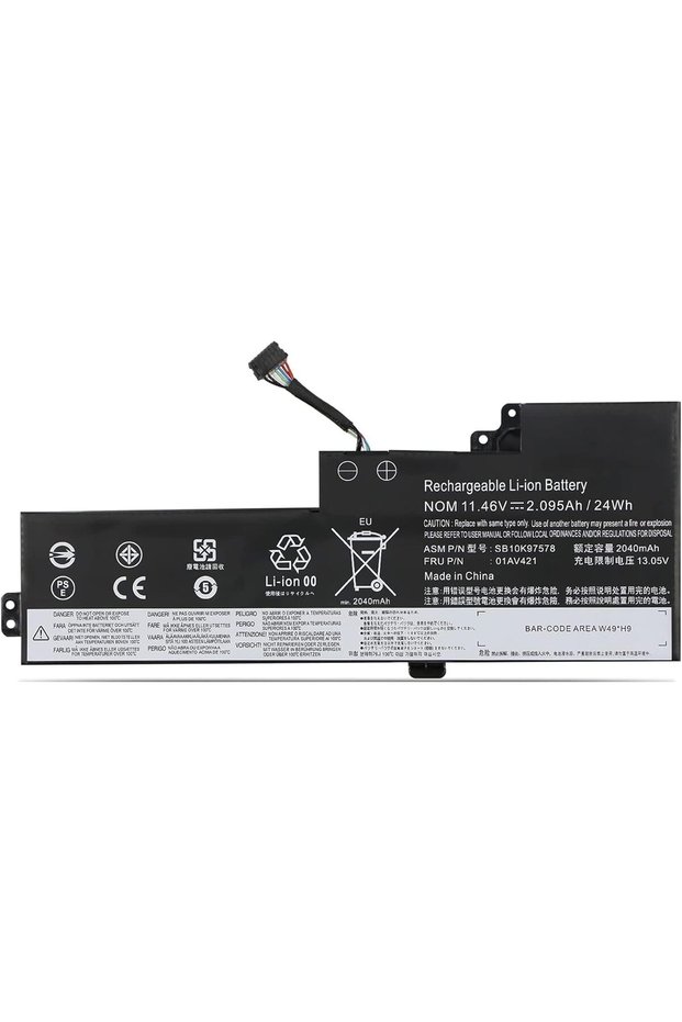 11.46V 24Wh/2095mAh 01AV421 01AV489 SB10K97576 Battery Compatible for Lenovo ThinkPad T470 A475 T480 A485 TP25 Series