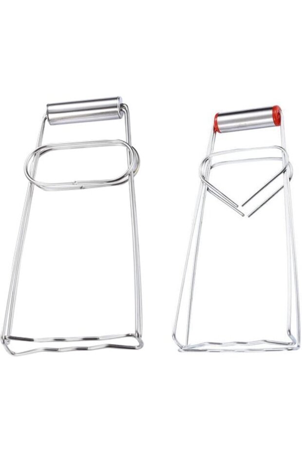 x anti-burn clips for bowl, anti-burn clips for home, stainless steel cutlery clip, kitchen utensil clips, foldable cutlery clip