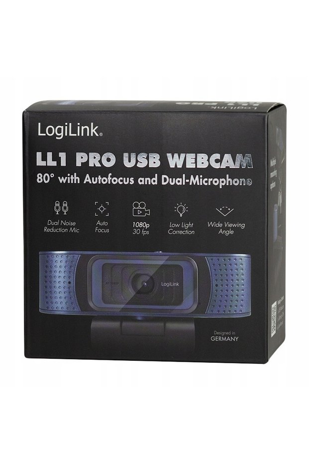 UA0379 USB Pro HD Webcam, 80 ° microfon dublu