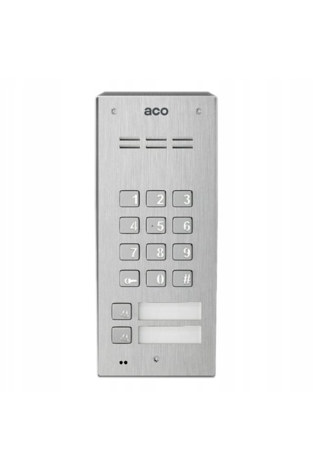 Kit interfon bidirecțional de perete pentru comunicare vocală, cititor RFID și codificator de coduri.