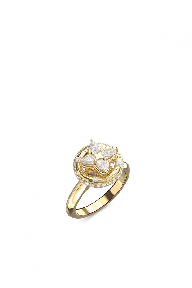 Women's Gold Ring Jgujubr06464Jwyg54