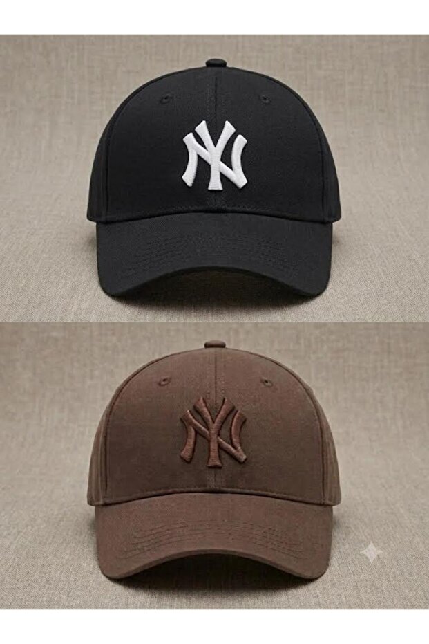 Sports Hat Unisex 2-Piece Set Adjustable Cotton Hat Cap