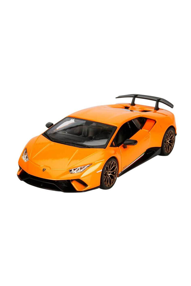 Bburago 1:24 Lamborghini Huracan Performante Model Car | Die-Cast Metal Body | Collectible Model with Openable Doors