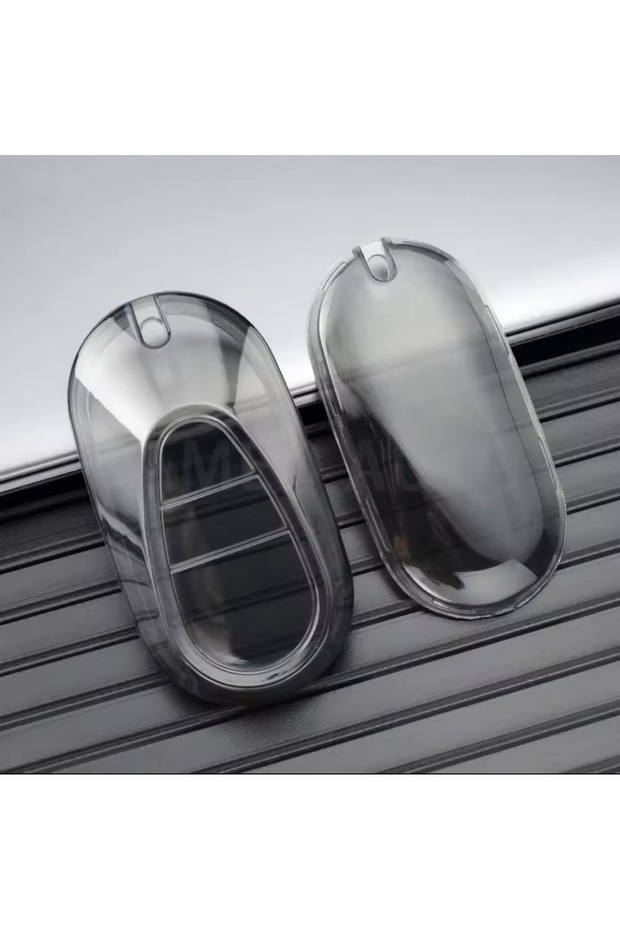 Mercedes Benz S Series W223 Key Case Cover Transparent-Smoked