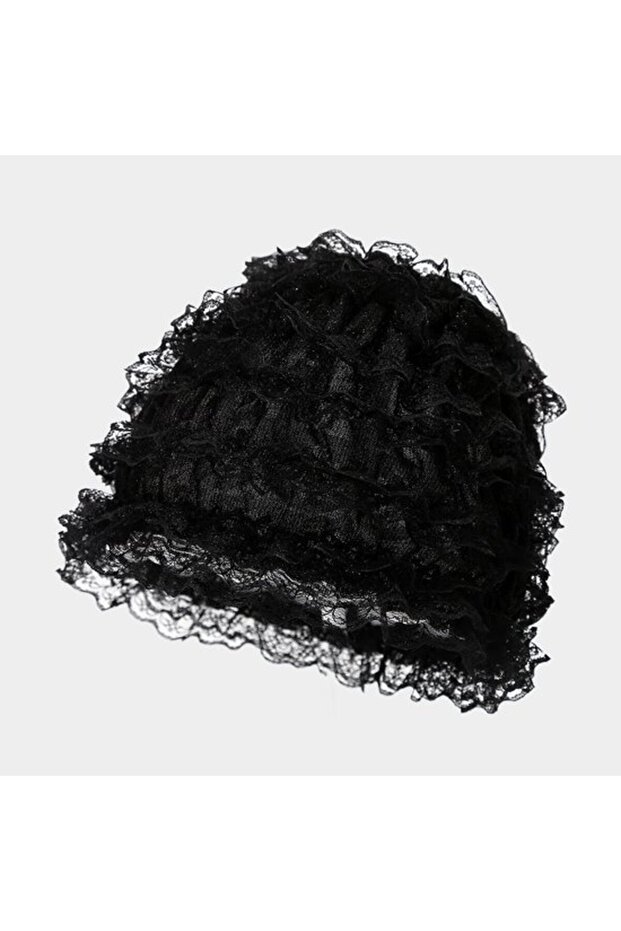 Distressed knit winter hat Y2K skull pattern unisex.