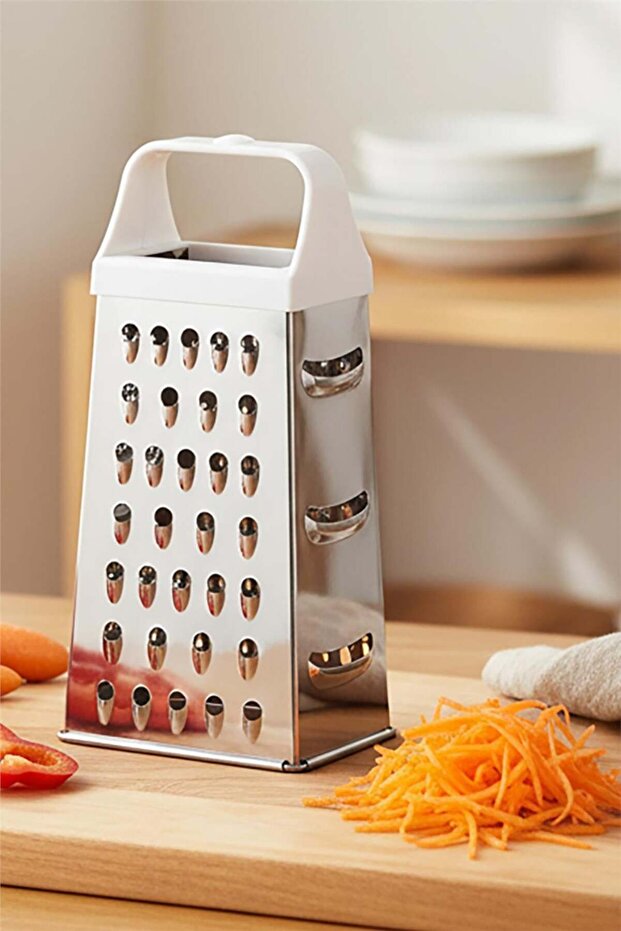 Stainless Steel 4-Sided Grater003353