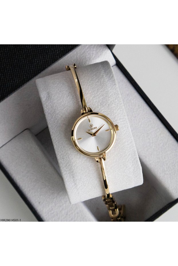 Hm28614S01-1 Women Wrist Watch with Steel Cord