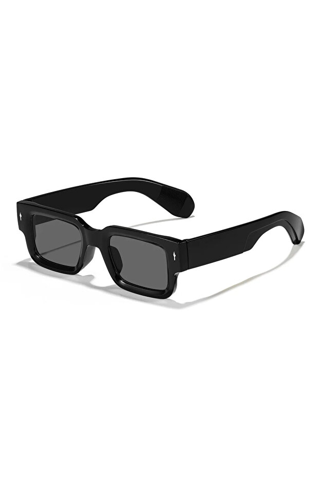 C2 1Pc/2Pcs Men's Fashion Square Frame Black & Gray Combination Glasses Simple Casual Decorative Gla