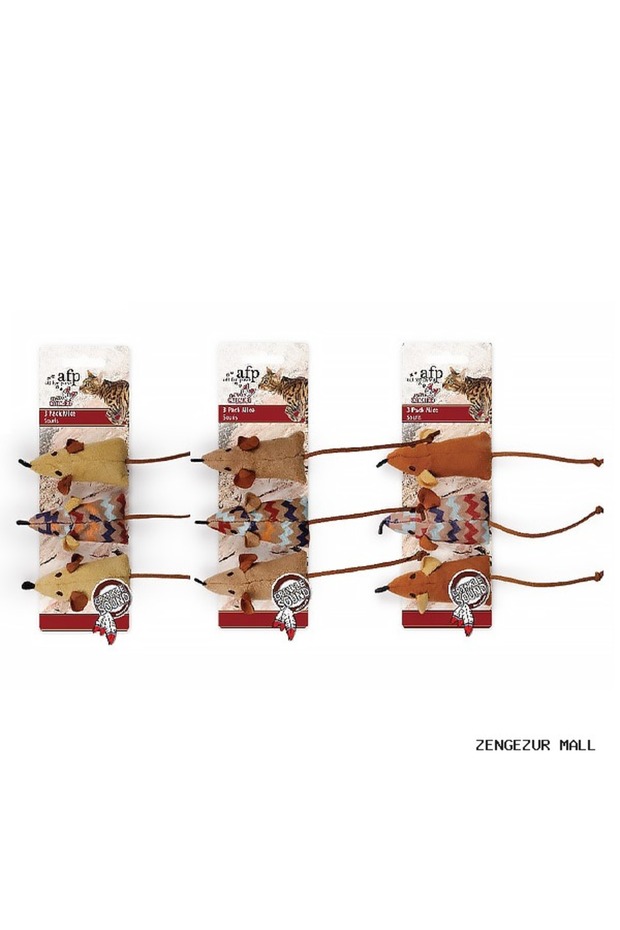 Zengezur Dream Catcher - Plush Mouse Toy (174055) 3 Pieces