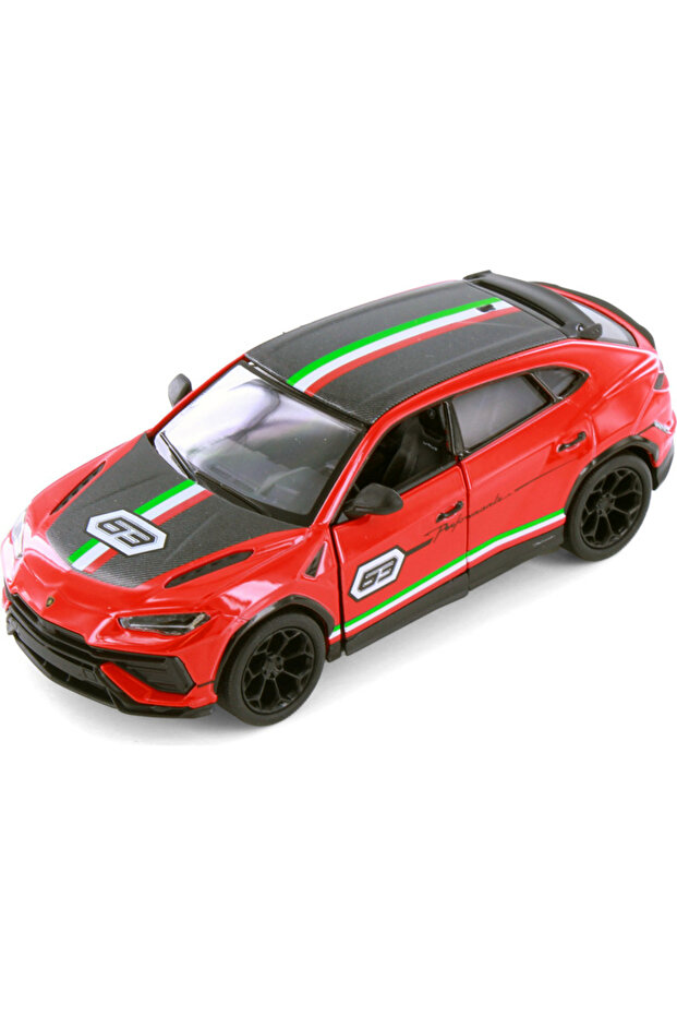 Lamborghini Urus Pull and Drop Car 1:38 Diecast Model Car Decal Turquoise
