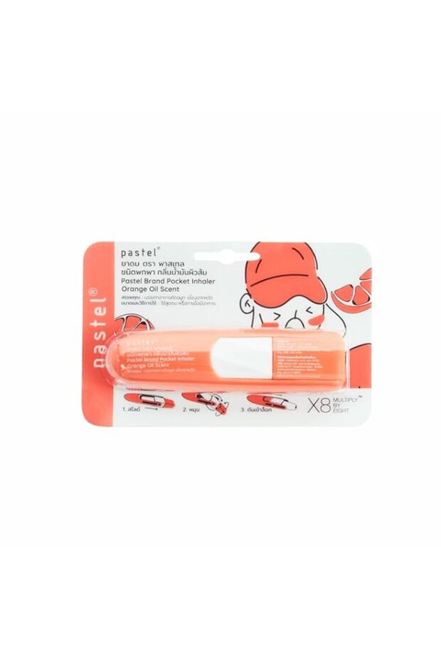 Pastel Brand Pocket Inhaler Orange Oil Scent