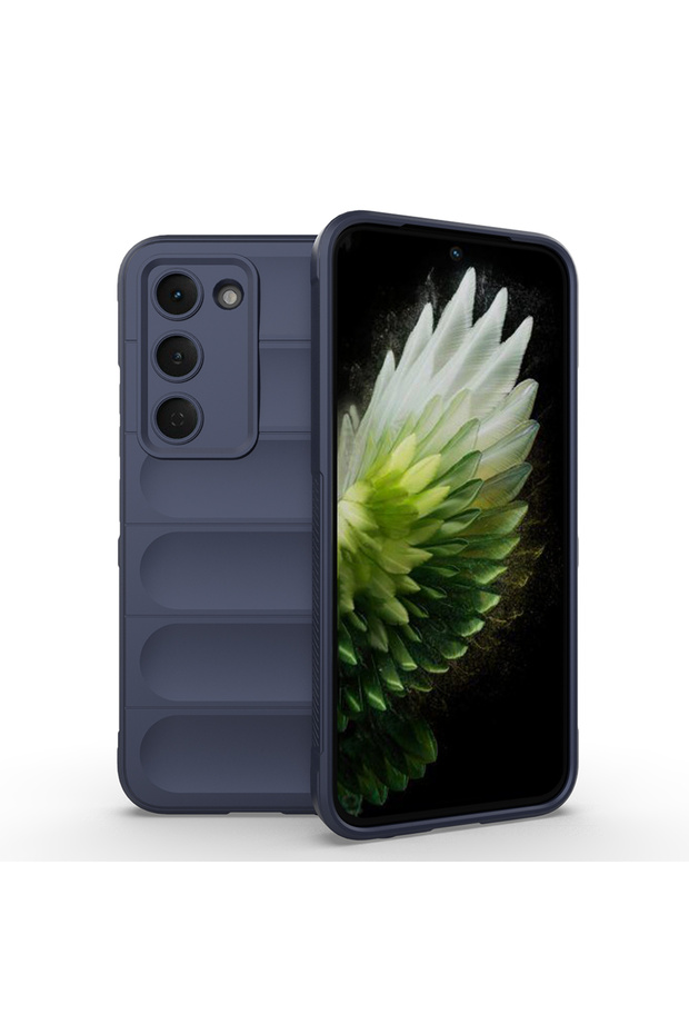 Tecno Spark 40 Pro Case with Camera Protection, Flexible Silicone, Finger Stripe Butam