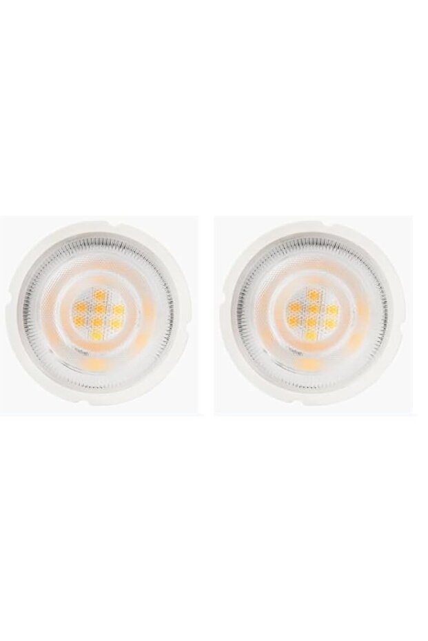 GU10 7W 595 Lumen 3000K LED Spotlight, Warm White (Pack of 2)