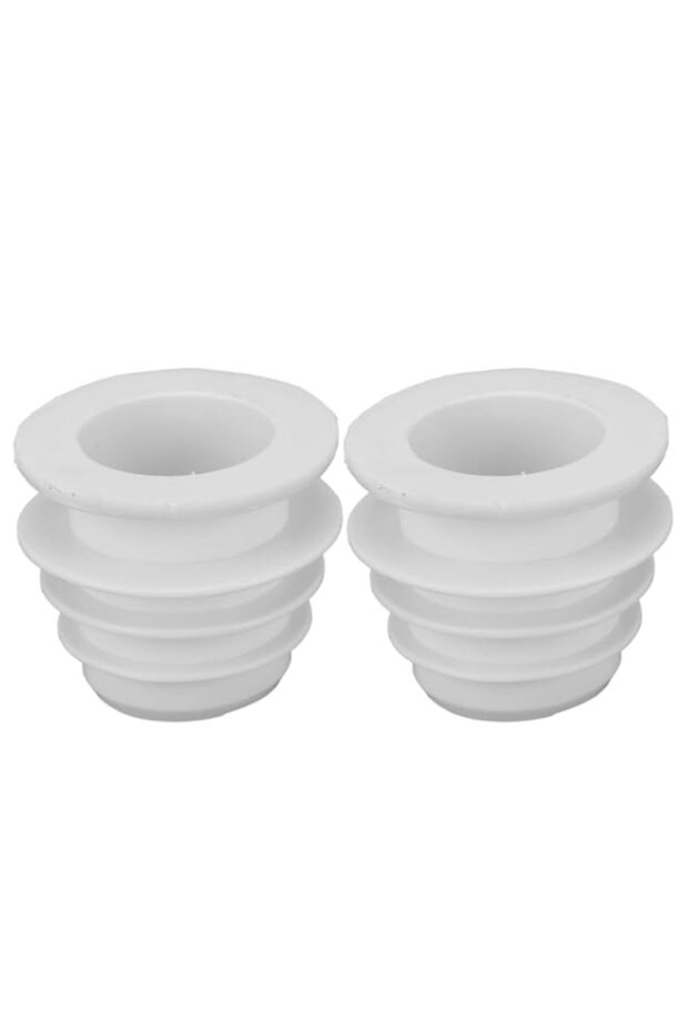 2pcs Pool Cleaner Skimmer Cone Adapter Valve Cuff Silicone Hose Cone for W63900 and