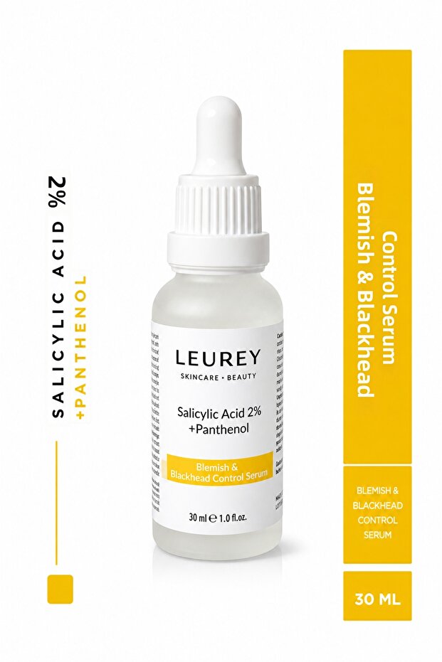Salicylic Acid 2% + Panthenol - Anti-Acne and Blackhead Serum 30ml
