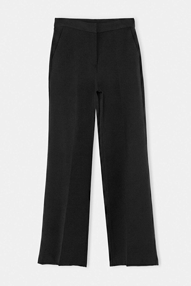 Siyah Pantolon TWOSS26PL00057 - 1