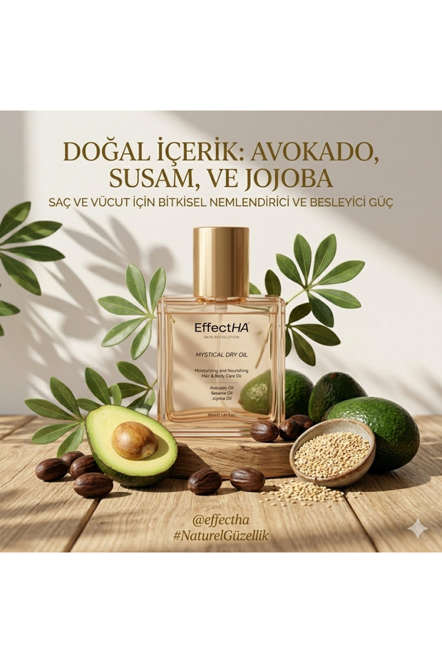 Mystical Oil Moisturizing and Nourishing Dry Care Oil for Hair & Body 50ml