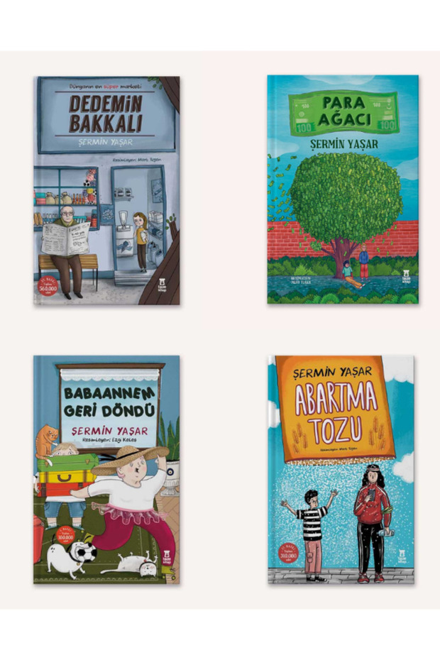 Şermin Yaşar 4'lü Set Para Ağacı - Abartma Tozu - Dedemin Bakkalı - Babaannem Geri Döndü