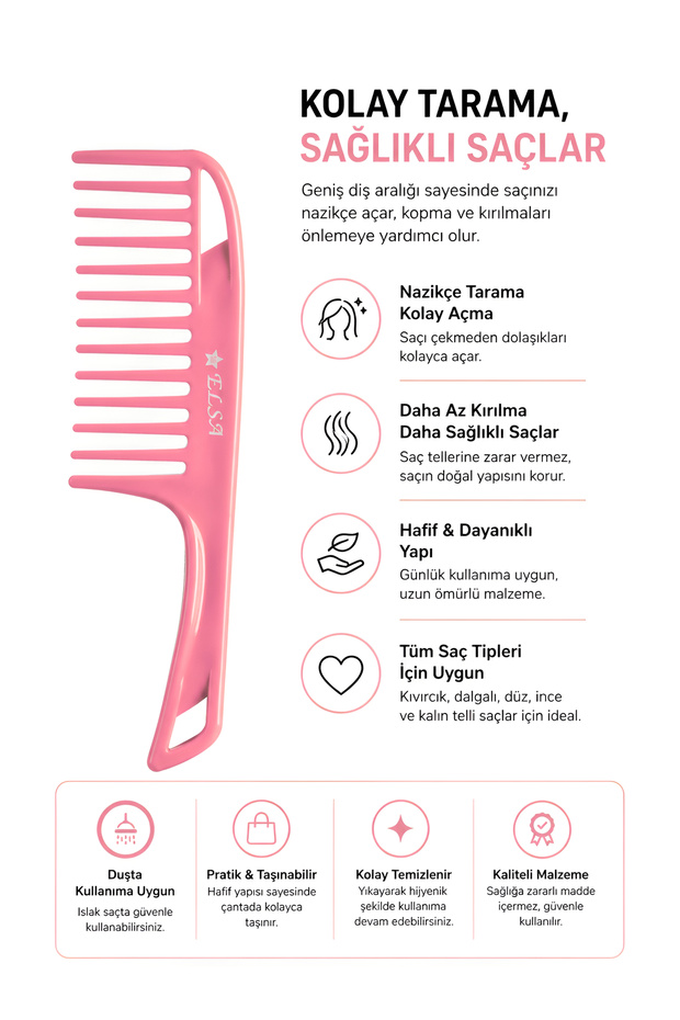 Professional Large Surface Comb - 2