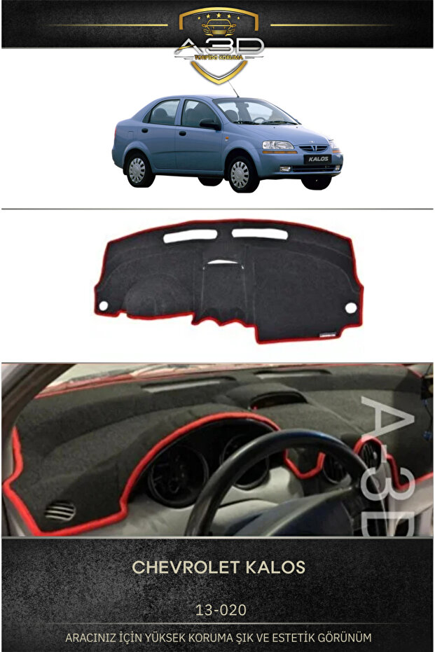 Chevrolet Kalos Dashboard Protection Protective Cover Mat Cover Accessory Spare Part