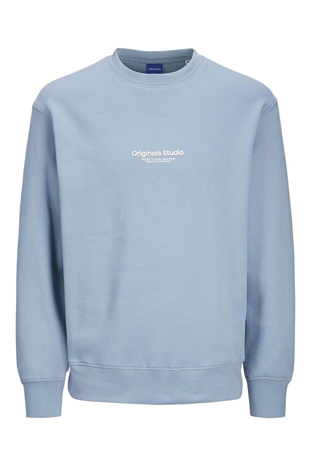 Sweatshirt mit Rundhalsausschnitt - 2