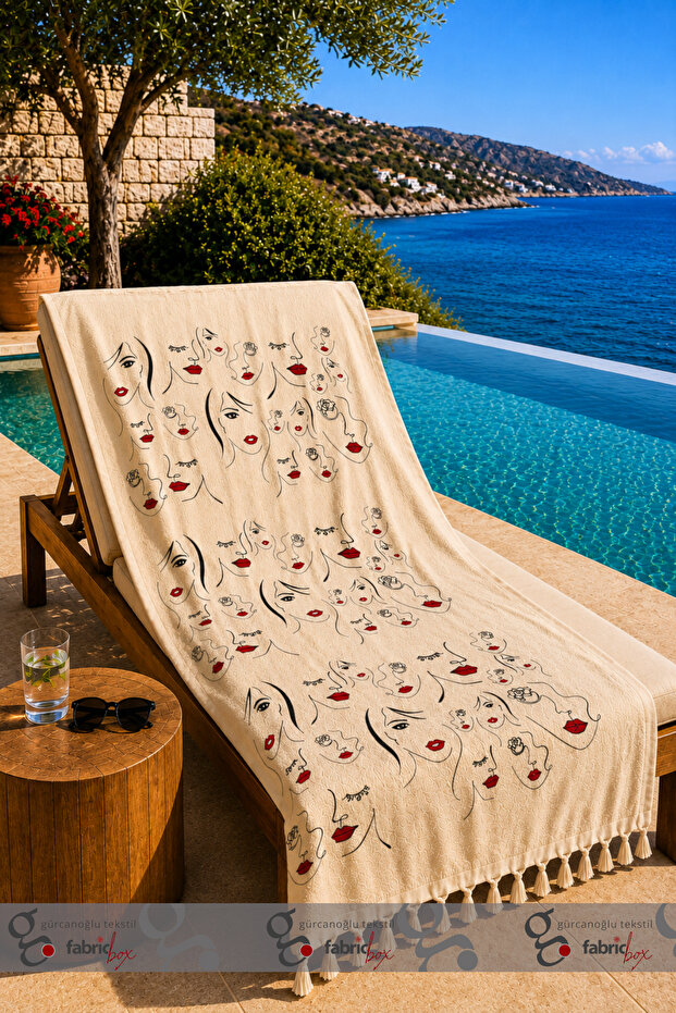 100% Natural Bamboo Muslin Printed Peshtemal Bath Towel Turkish Towel Hammam Beach Towel
