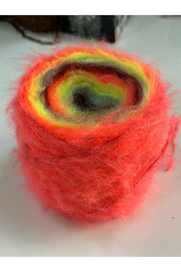 Knitting Yarn Moher: 4 Color Gradient Balls 100 Gr