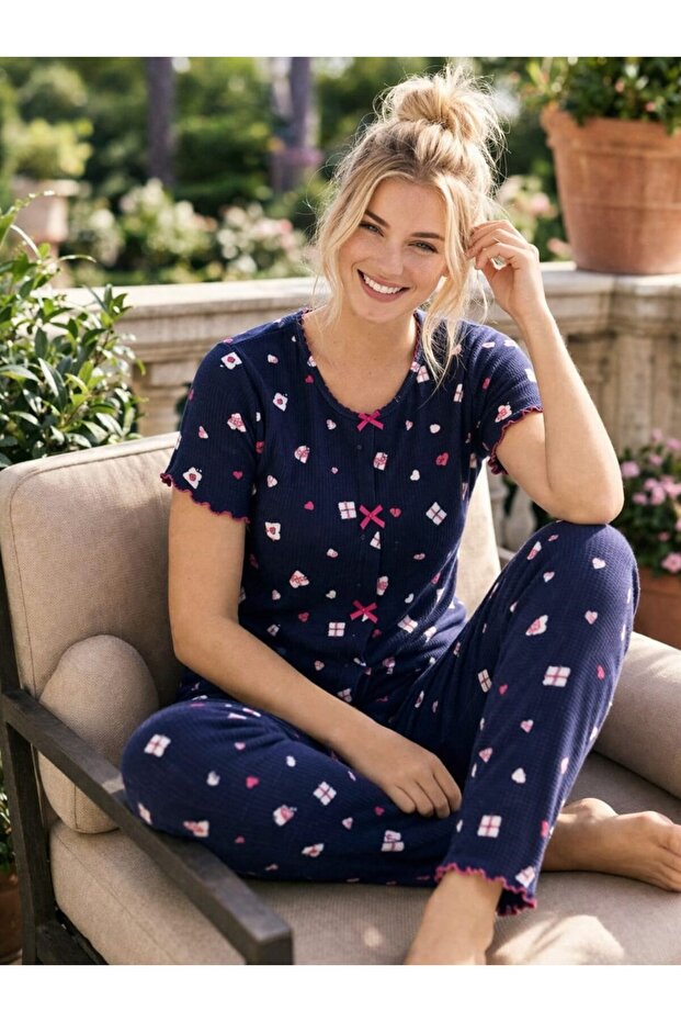 Women's 01605 Short Sleeve Camisole Pajama Set