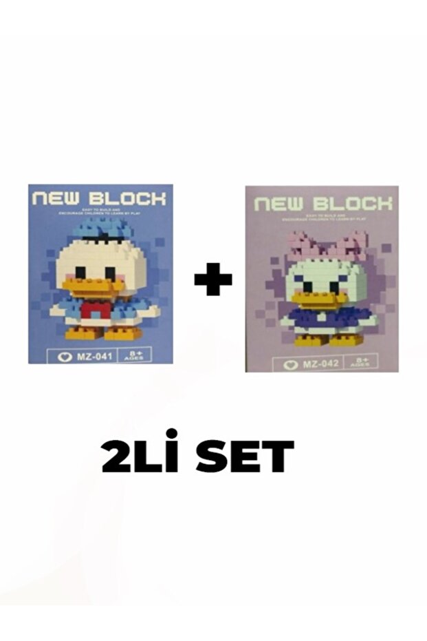 Bricks Donald Duck & Daisy Duck – Orijinal