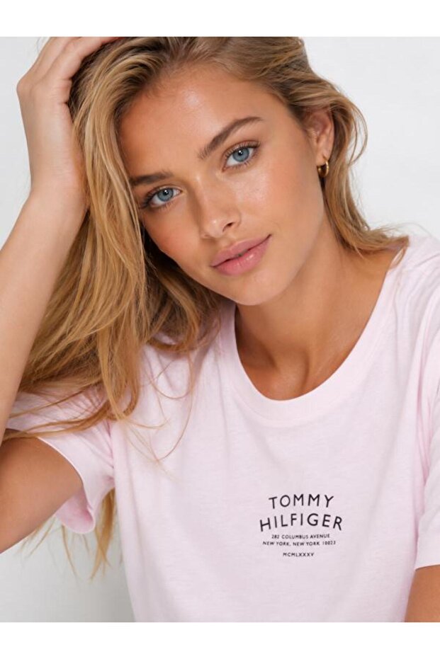 Organic Cotton Women Text Print Regular Fit T-Shirt