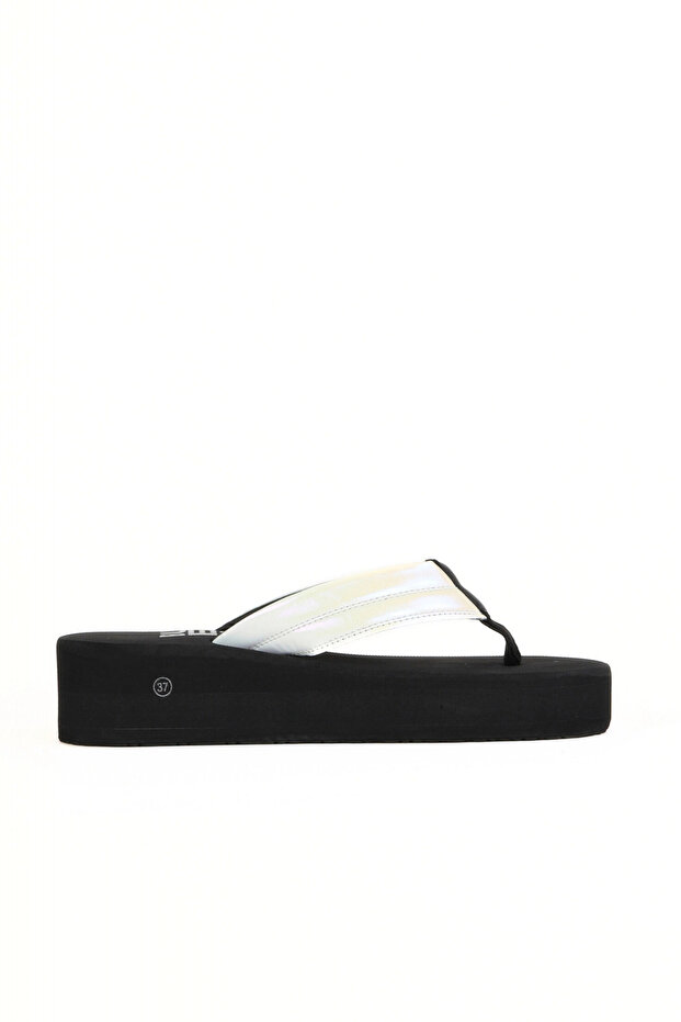 White -Soldier Women's Flip Flops 26Wt191564