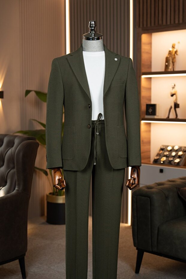 Jagir suit khaki