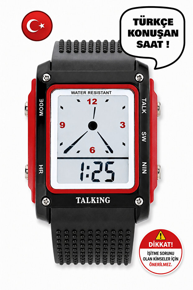 Turkish Speaking Wristwatch