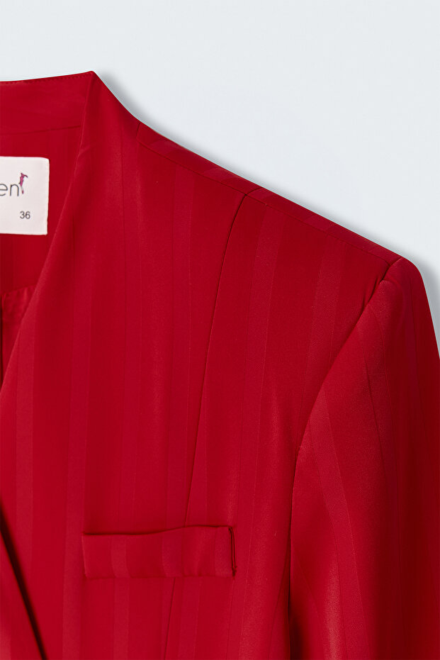Anna Jacket - Red - 5