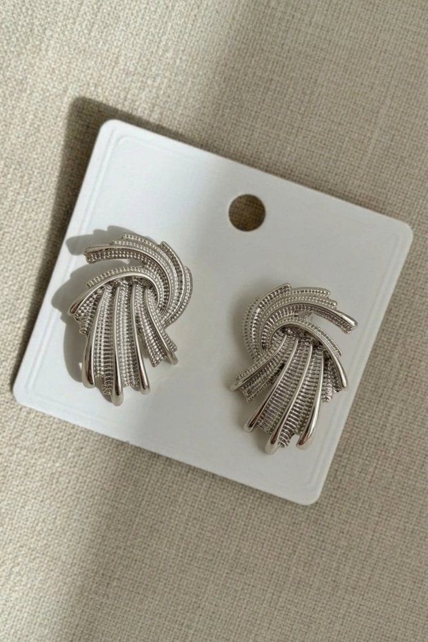 Silver Color Daily Vintage Women's Earrings