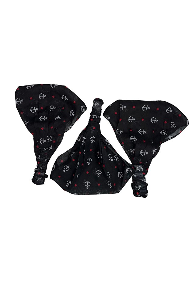 Bandana Parachute Model Elastic 3 Piece