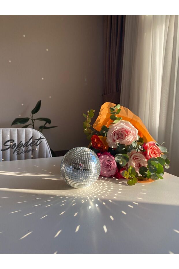 Disco Ball 10 cm - Handmade High Quality - Home Decoration