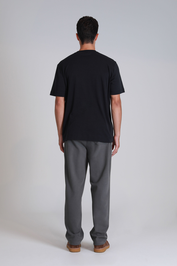 Casa Men's Basic T-Shirt Black - 6