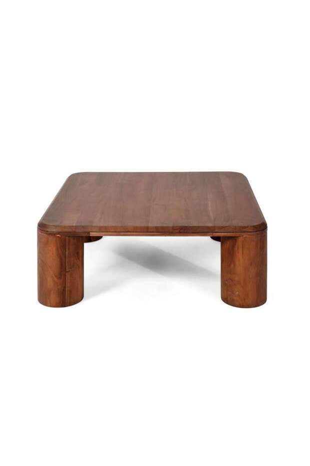 Cayman Coffee Table Solid Wood - Brown"