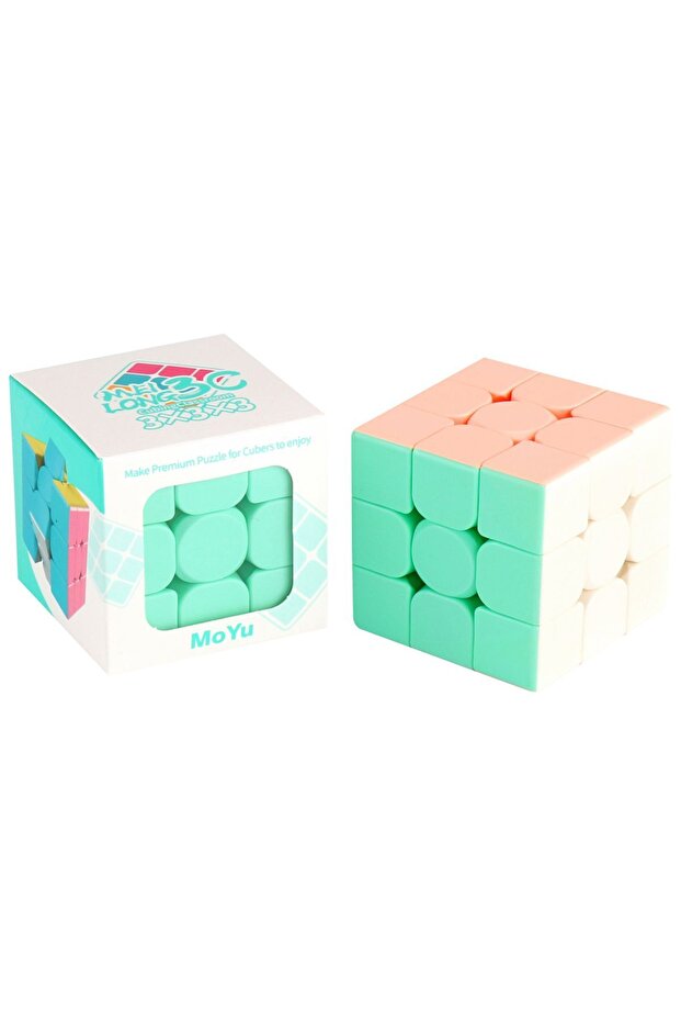 Moyu Macarons 3X3 - مكعب الصبر الذكي السريع بدون ملصقات
