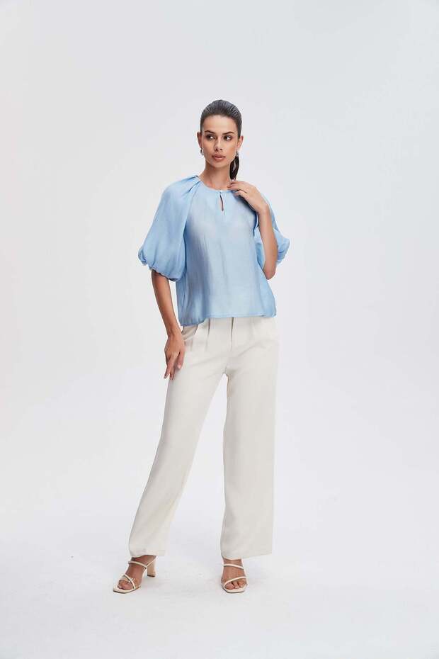 Plain Top with Half Sleeves